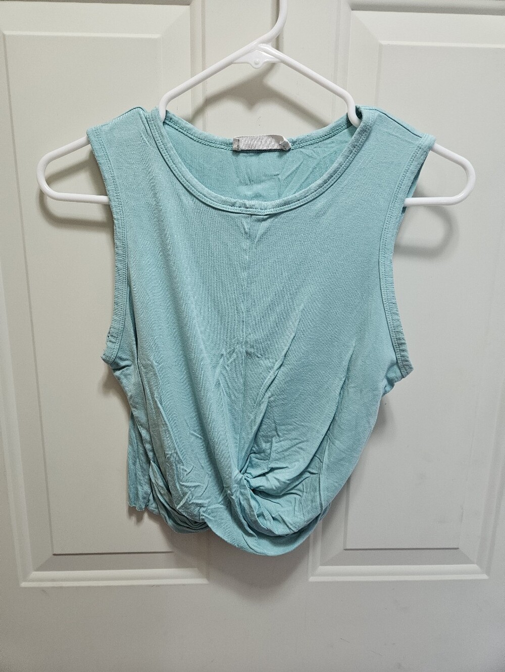 Zenana Front Twist Tank Top